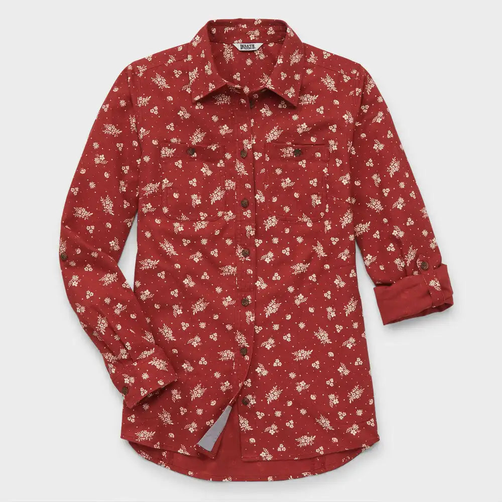 Women's Plus Free Swingin' Flannel Tunic