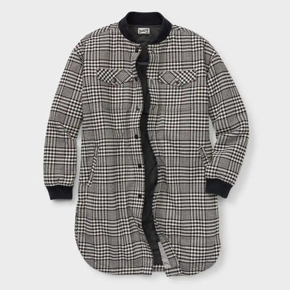 Women's Folklore Flannel Insulated Duster