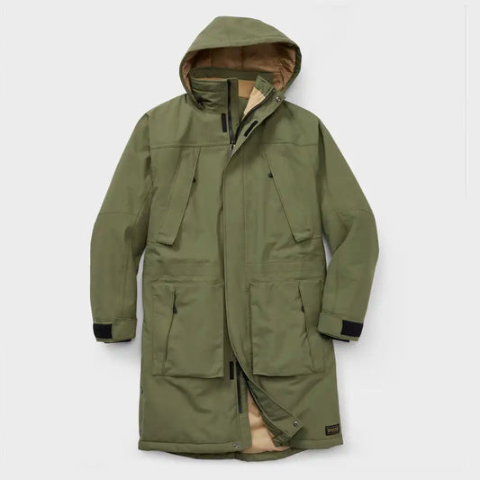 Men's Whaleback Waterproof Insulated Long Coat