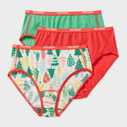 Women's Buck Naked Briefs 3-Pack