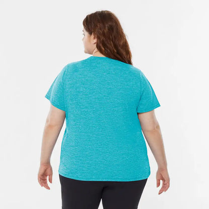 Women's Plus AKHG Tun-Dry Short Sleeve T-Shirt