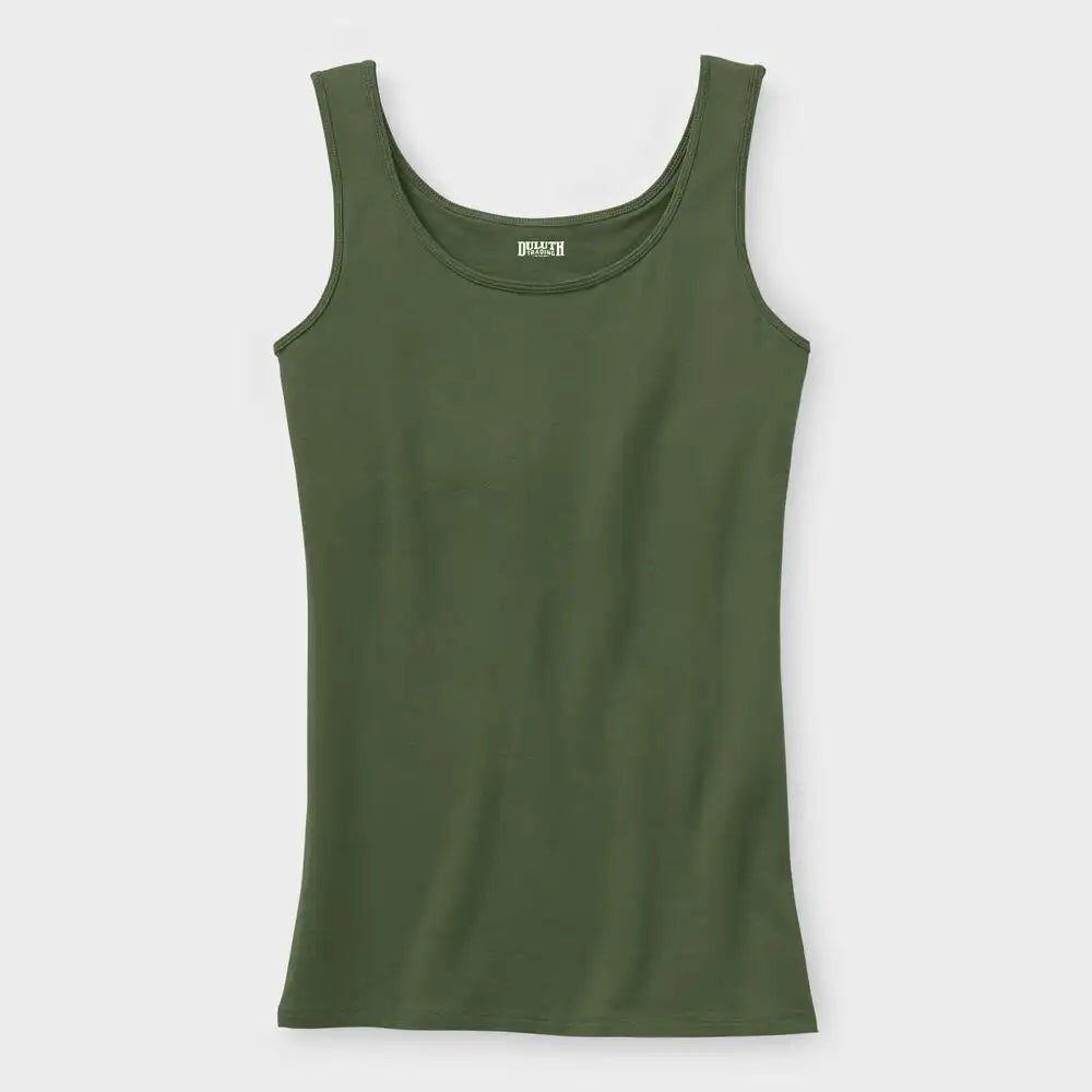 Women's Plus No-Yank Shelf Bra Tank