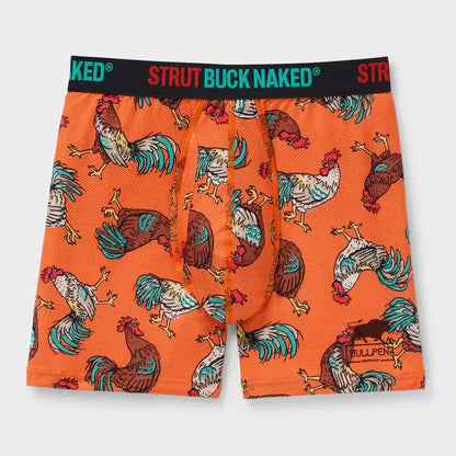 Men's Buck Naked Pattern Bullpen Boxer Briefs