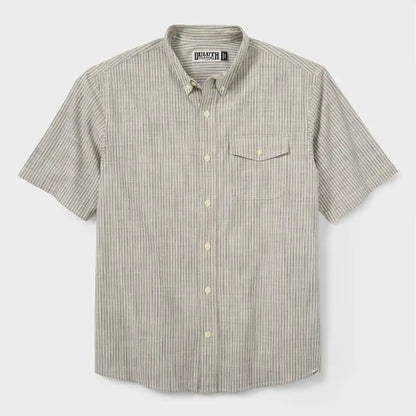 Men's Drumlin Slub Cotton Relaxed Fit Short Sleeve Shirt