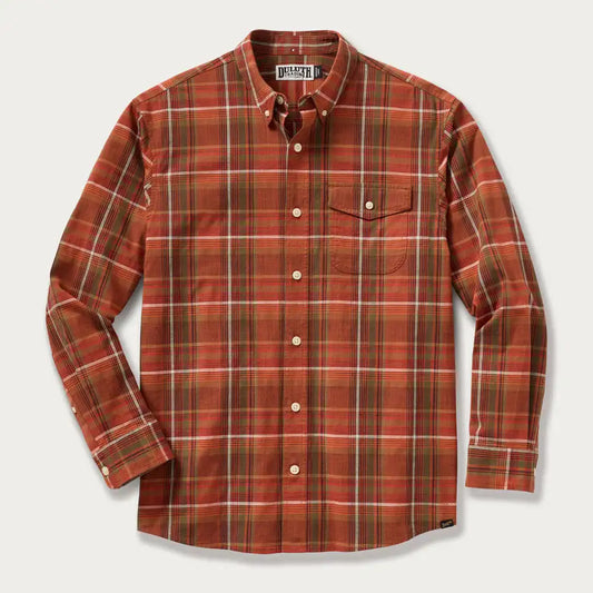 Men's Drumlin Slub Cotton Relaxed Fit Long Sleeve Shirt