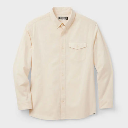 Men's Drumlin Slub Cotton Relaxed Fit Long Sleeve Shirt