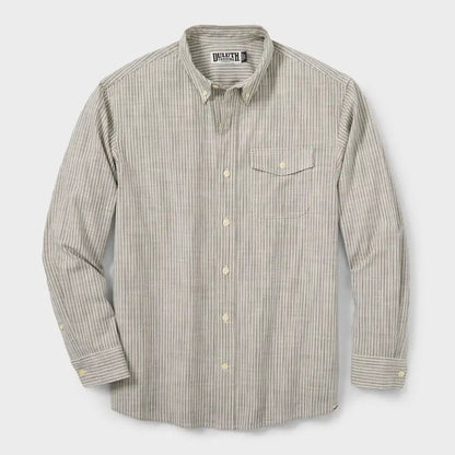 Men's Drumlin Slub Cotton Relaxed Fit Long Sleeve Shirt