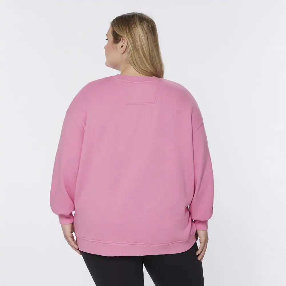 Women's Plus AKHG Crosshaul Oversized Crew Sweatshirt