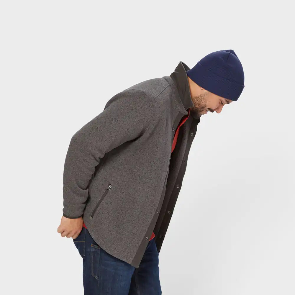 Men's Sweater Fleece Shirt Jac