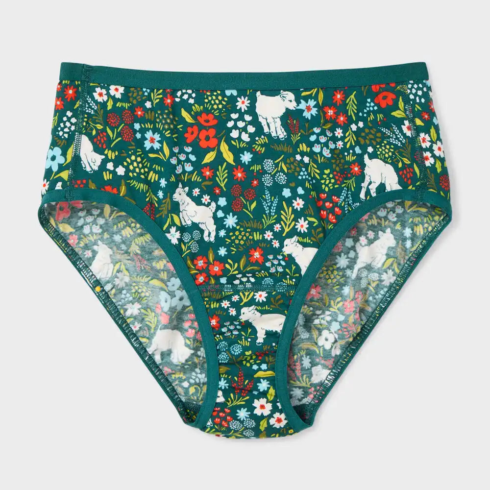 Women's Plus Free Range Organic Cotton Briefs