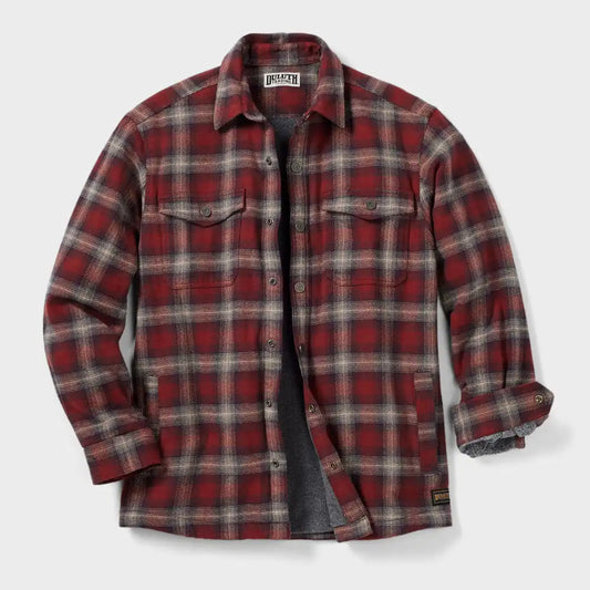 Men's Flapjack Fleece-lined Relaxed Fit Shirt Jac