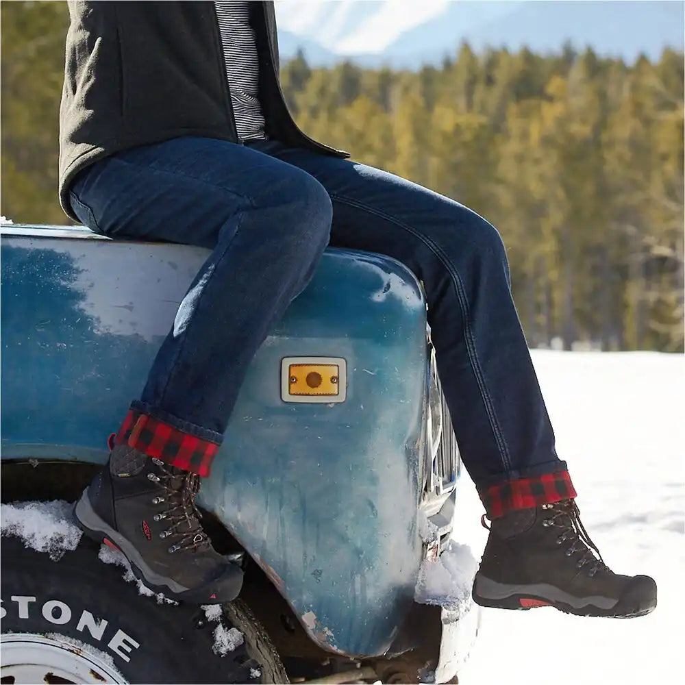 Women's Daily Denim Lined Straight Leg Jeans