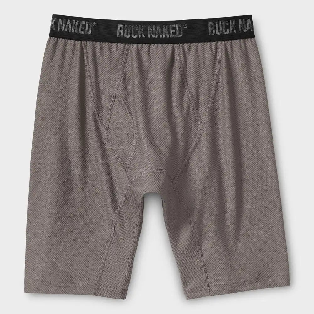 Men's Buck Naked Extra Long Boxer Briefs