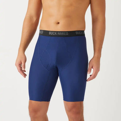 Men's Buck Naked Extra Long Boxer Briefs