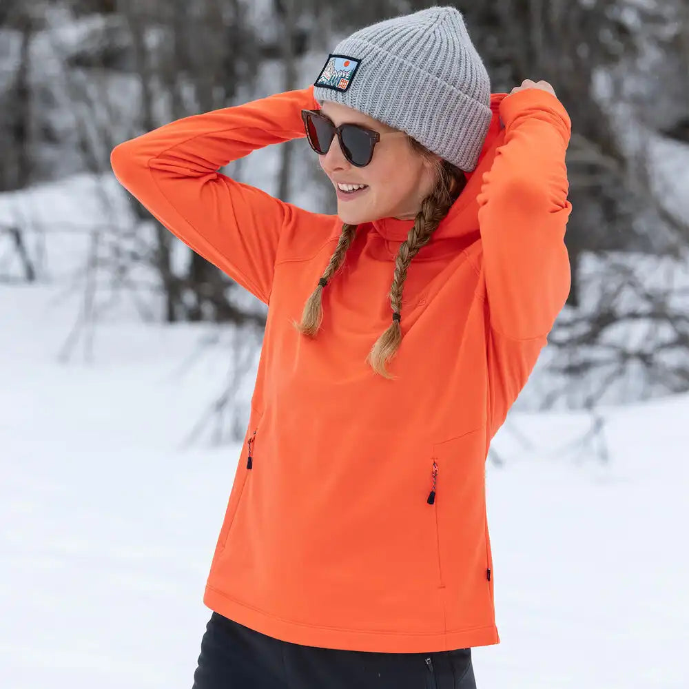 Women's AKHG Crosslayer Fleece Hoodie