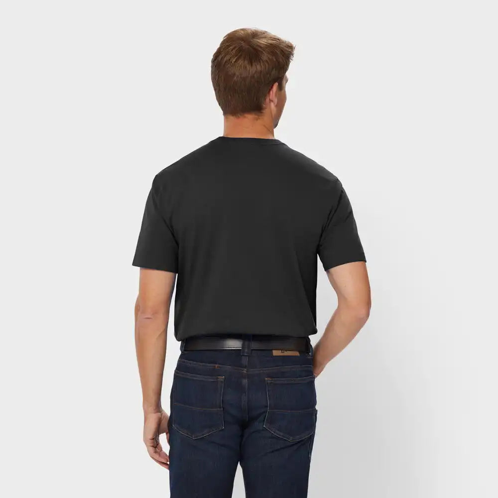 Men's Longtail T Standard Fit Short Sleeve Pocket Crew