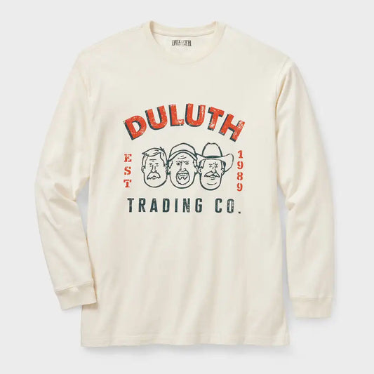 Men's Longtail T Relaxed Fit LS Logo T-Shirt