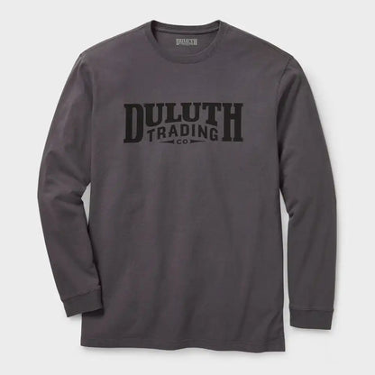 Men's Longtail T Relaxed Fit LS Logo T-Shirt