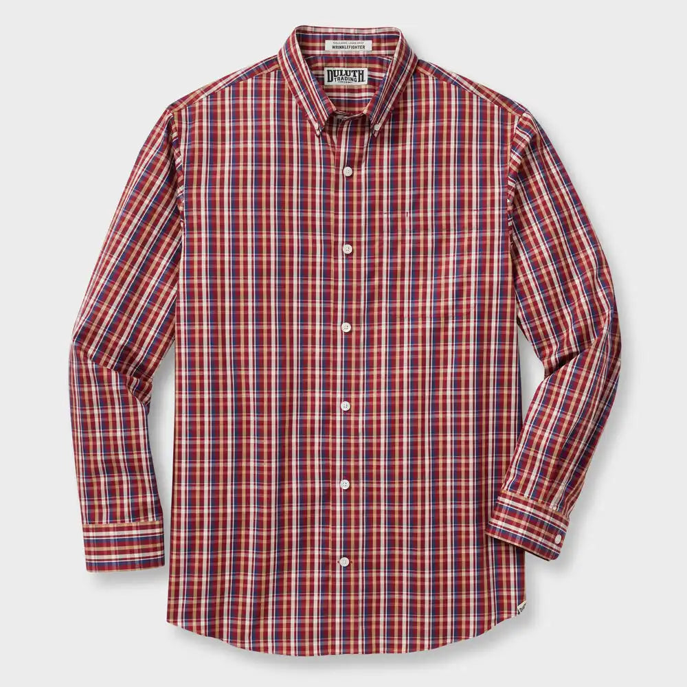 Men's Wrinklefighter Relaxed Fit Long Sleeve Shirt