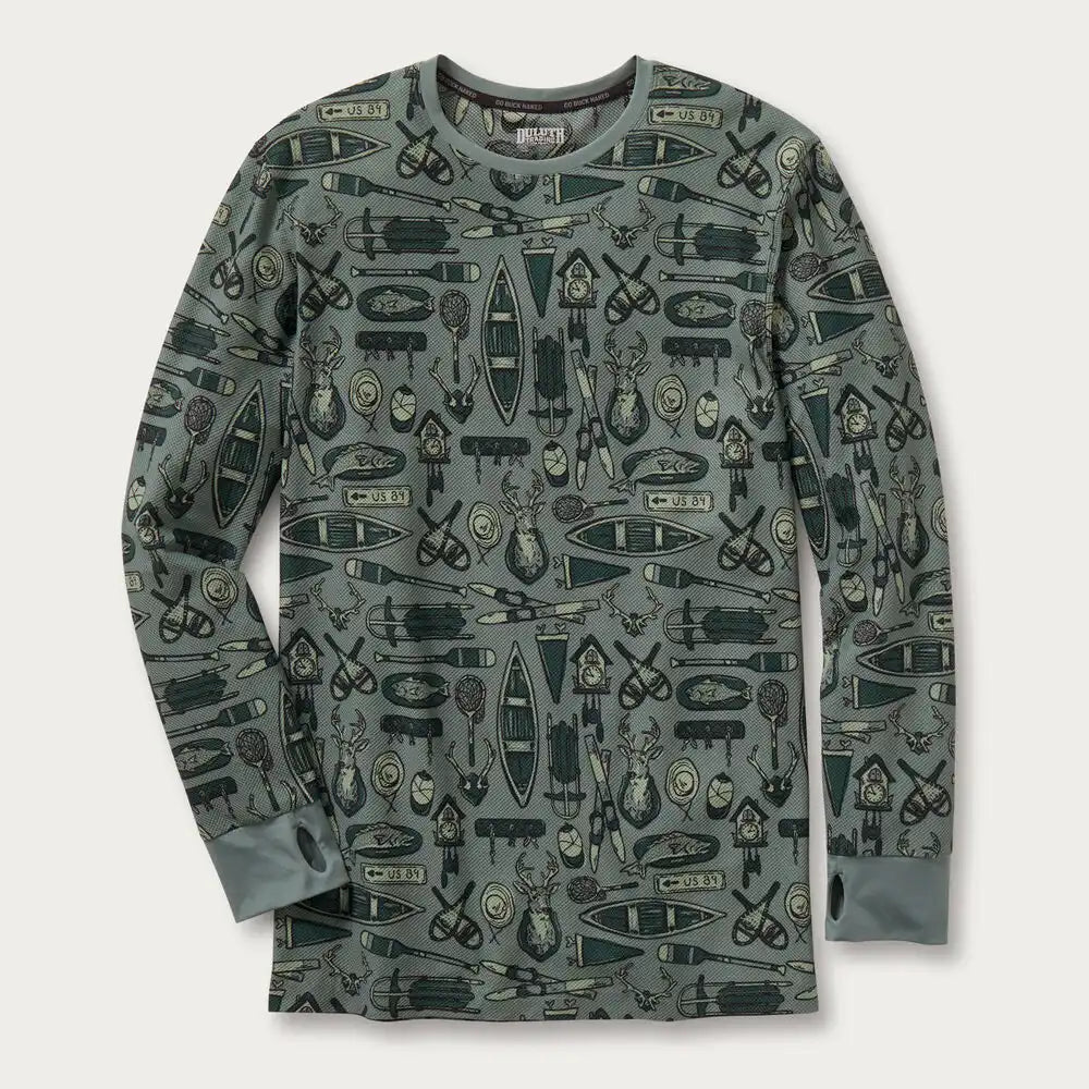 Men's Buck Naked Base Layer Crew