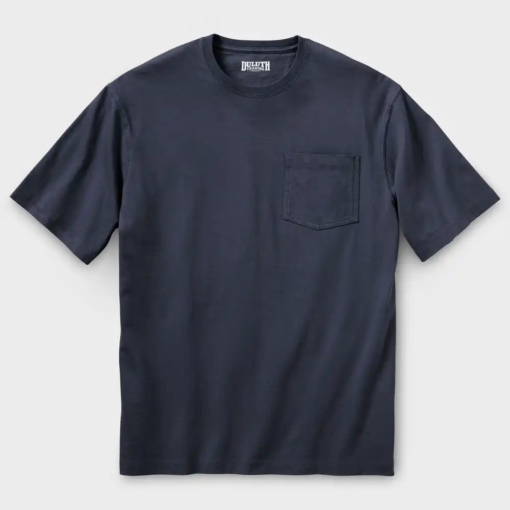 Men's Longtail T Relaxed Fit Short Sleeve Pocket Crew