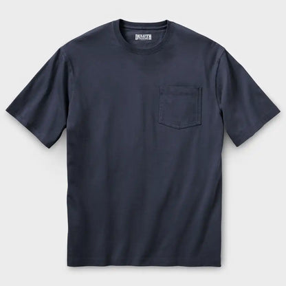 Men's Longtail T Relaxed Fit Short Sleeve Pocket Crew