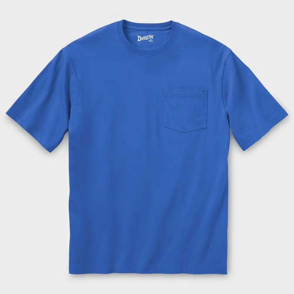 Men's Longtail T Relaxed Fit Short Sleeve Pocket Crew