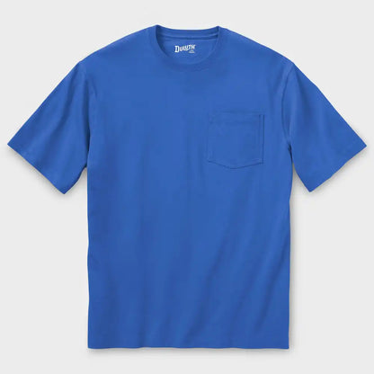 Men's Longtail T Relaxed Fit Short Sleeve Pocket Crew