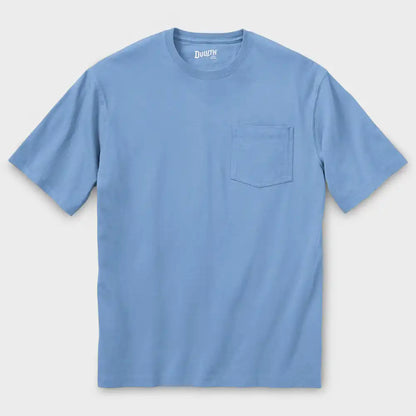Men's Longtail T Relaxed Fit Short Sleeve Pocket Crew