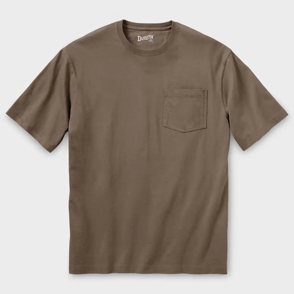 Men's Longtail T Relaxed Fit Short Sleeve Pocket Crew