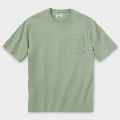 Men's Longtail T Relaxed Fit Short Sleeve Pocket Crew