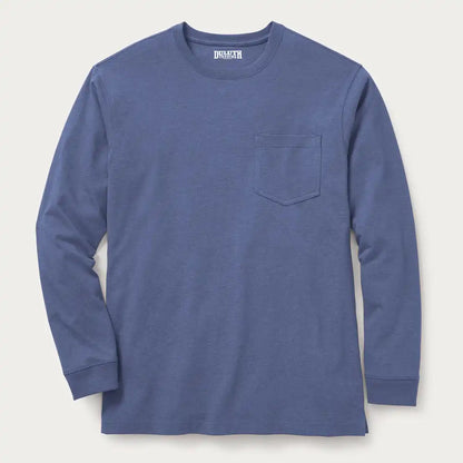 Men's Longtail T Relaxed Fit Long Sleeve Pocket Crew