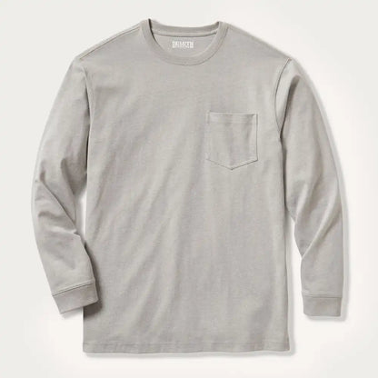 Men's Longtail T Relaxed Fit Long Sleeve Pocket Crew