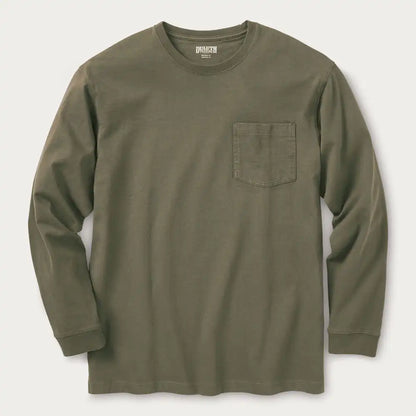 Men's Longtail T Relaxed Fit Long Sleeve Pocket Crew