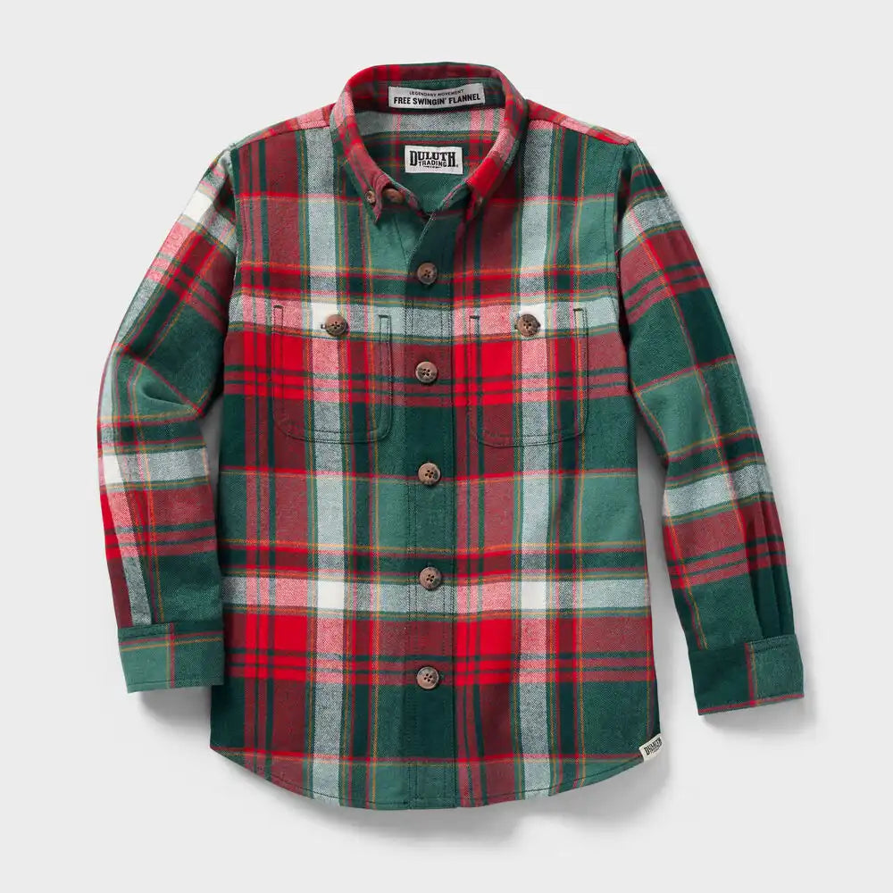 Kids' Free Swingin' Flannel Shirt